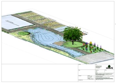 Vorentwurf Gartenplanung