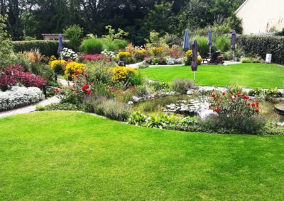Teich Hausgarten Kalkar